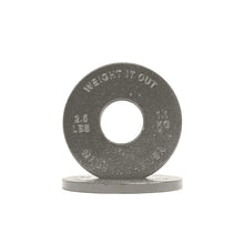Load image into Gallery viewer, Standard 1" Center Hole Cast Iron Machined Weight Plate Pairs