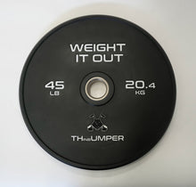 Load image into Gallery viewer, 'Thumper' Thin Bumper Weight Plate Sets. (Thinnest Bumper Plates Ever!)