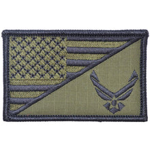 Load image into Gallery viewer, U.S. Air Force Emblem USA Flag - 2.25x3.5 Patch
