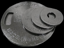 Load image into Gallery viewer, Cast Iron Machined Weight Plate Sets