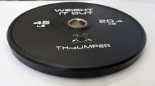Load image into Gallery viewer, 'Thumper' Thin Bumper Weight Plate Pairs. (Thinnest Bumper Plates Ever!)