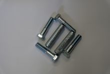 Load image into Gallery viewer, Adjustable Standard 1" Dumbbell Handles Screwable Pair and Collars Solid Steel American Made