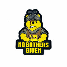 Load image into Gallery viewer, No Bothers Given Tactical Pooh Bear PVC Patch - Embrace the Honey Hunt