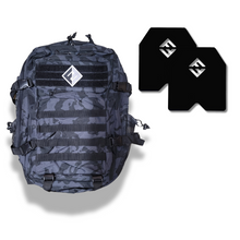 Load image into Gallery viewer, Rucking Pack with Weight Plate Combo