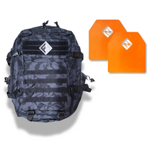 Load image into Gallery viewer, Rucking Pack with Weight Plate Combo