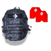 Load image into Gallery viewer, Rucking Pack with Weight Plate Combo