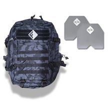Load image into Gallery viewer, Rucking Pack with Weight Plate Combo