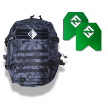 Load image into Gallery viewer, Rucking Pack with Weight Plate Combo
