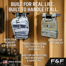 Load image into Gallery viewer, Weight Vest & Rucking Backpack Hanger