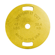 Load image into Gallery viewer, Cast Iron Machined Weight Plate Sets