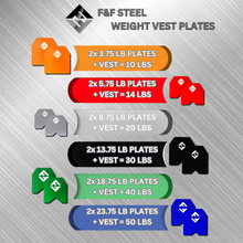 Load image into Gallery viewer, Adjustable Plate Carrier **Includes 2 Weight Plates** - F&F STEEL