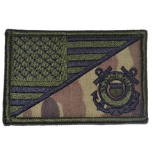 Load image into Gallery viewer, Coast Guard USA Flag - 2.25x3.5 Patch