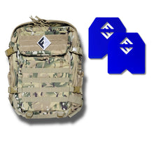 Load image into Gallery viewer, Rucking Pack with Weight Plate Combo