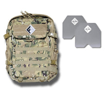 Load image into Gallery viewer, Rucking Pack with Weight Plate Combo