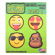 Load image into Gallery viewer, Mini Morale - Emoji Patch Pack 1