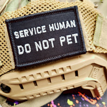 Load image into Gallery viewer, As Seen on Socials - Service Human Do Not Pet - 2x3 Patch - Multiple Variants
