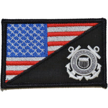 Load image into Gallery viewer, Coast Guard USA Flag - 2.25x3.5 Patch
