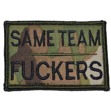 Load image into Gallery viewer, Same Team Fuckers - 2x3 Patch
