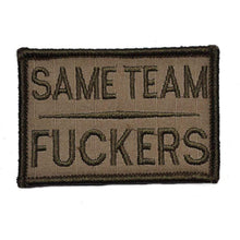 Load image into Gallery viewer, Same Team Fuckers - 2x3 Patch
