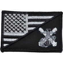 Load image into Gallery viewer, USMC Artillery USA Flag - 2.25x3.5 Patch

