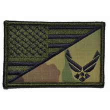 Load image into Gallery viewer, U.S. Air Force Emblem USA Flag - 2.25x3.5 Patch
