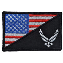 Load image into Gallery viewer, U.S. Air Force Emblem USA Flag - 2.25x3.5 Patch
