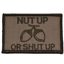 Load image into Gallery viewer, Nut Up or Shut Up - 2x3 Patch
