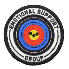 Load image into Gallery viewer, Emotional Support Group 2.0 - 3 Inch Round Embroidered Patch with Hook Fastener - Made in America
