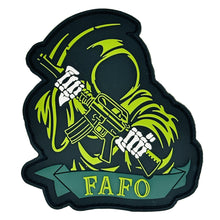 Load image into Gallery viewer, FAFO Reaper Fuck around and Find out - PVC PATCH
