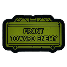 Load image into Gallery viewer, The Clacker Claymore Mine - 'Front Toward Enemy' - 3 inch PVC Patch
