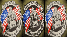 Load image into Gallery viewer, Land of the Free Because of the Brave - 3.75 inch PVC Patch
