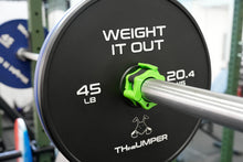 Load image into Gallery viewer, 'Thumper' Thin Bumper Weight Plate Pairs. (Thinnest Bumper Plates Ever!)
