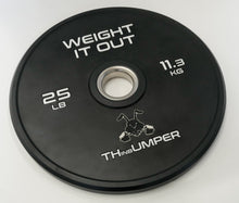 Load image into Gallery viewer, 'Thumper' Thin Bumper Weight Plate Sets. (Thinnest Bumper Plates Ever!)
