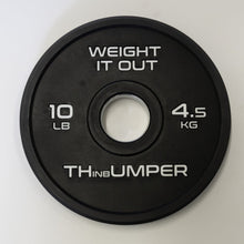 Load image into Gallery viewer, 'Thumper' Thin Bumper Weight Plate Sets. (Thinnest Bumper Plates Ever!)
