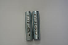 Load image into Gallery viewer, Adjustable Standard 1" Dumbbell Handles Screwable Pair and Collars Solid Steel American Made
