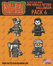 Load image into Gallery viewer, Mini Morale - Halloween Patch Pack 6
