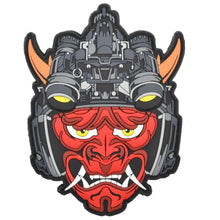 Load image into Gallery viewer, Tactical Oni Samurai with Night Vision Goggles PVC Patch - Unleash Fear and Strength
