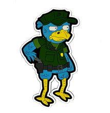 Load image into Gallery viewer, Sketch's World © Military Police Blue Falcon - 4 inch PVC Patch
