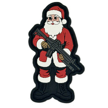 Load image into Gallery viewer, Rudolph’s Favorite Fat Guy: Tactical Santa -  3" PVC Patch
