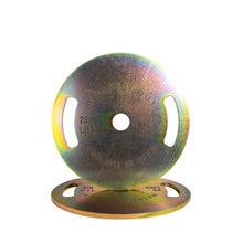 Load image into Gallery viewer, Pre-Order Only: Custom Engraved Solid Steel Calibrated Weight Plate Pairs American Made
