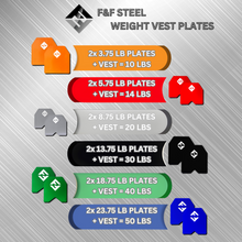 Load image into Gallery viewer, Adjustable Plate Carrier **Includes 2 Weight Plates** - F&amp;F STEEL
