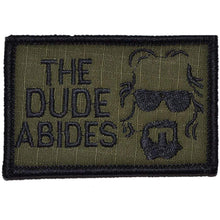 Load image into Gallery viewer, The Dude Abides: The Big Lebowski 2x3 Patch - Wear the Wisdom

