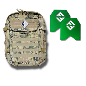 Rucking Pack with Weight Plate Combo