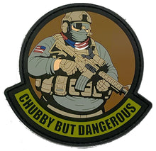 Load image into Gallery viewer, 'Big Bubba' - Chubby But Dangerous - OCP 4" PVC Patch - Meal Team 6 Member
