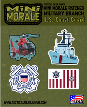Load image into Gallery viewer, Mini Morale - U.S. Coast Guard Patch Pack 1
