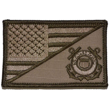 Load image into Gallery viewer, Coast Guard USA Flag - 2.25x3.5 Patch
