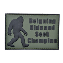 Load image into Gallery viewer, Reigning Hide and Seek Champion - PVC Patch
