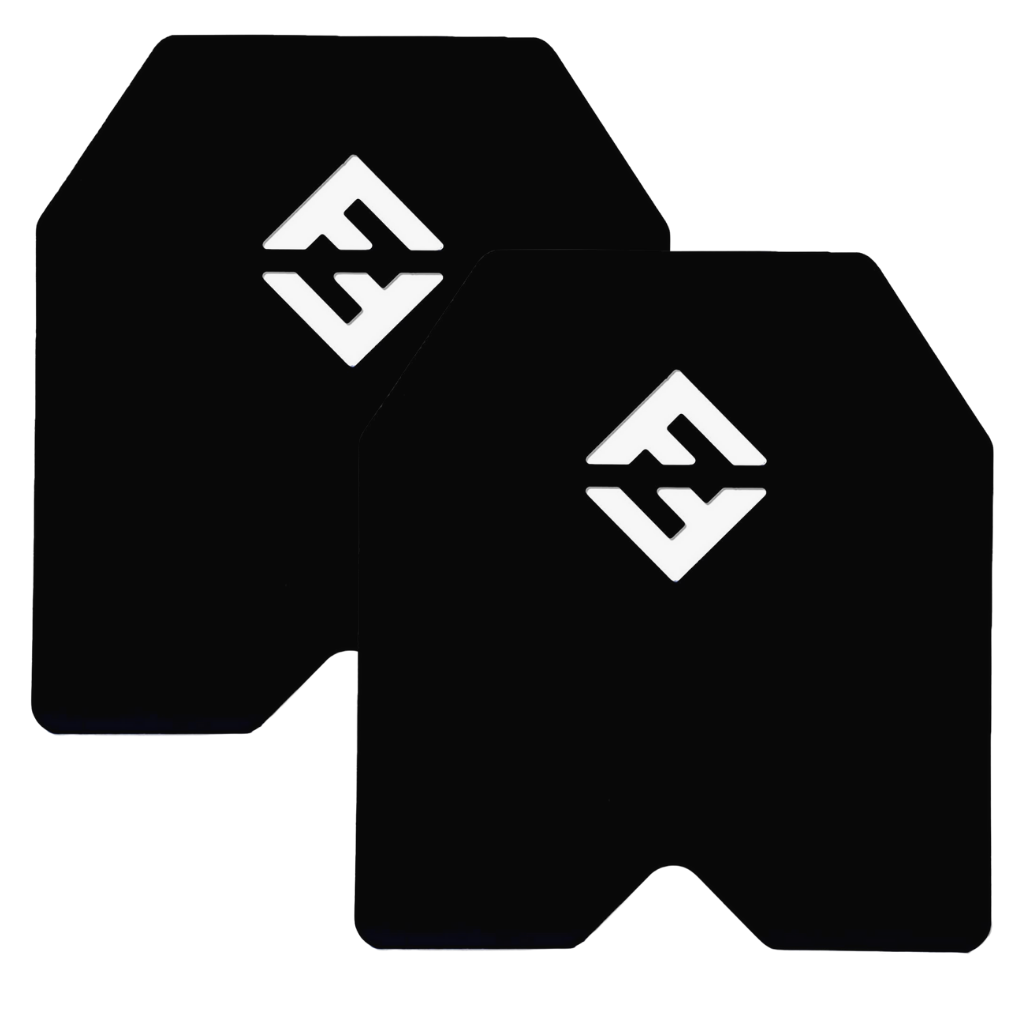 Weight Vest Plates 13.75LB 30lb Total Vest Weight F and F Steel